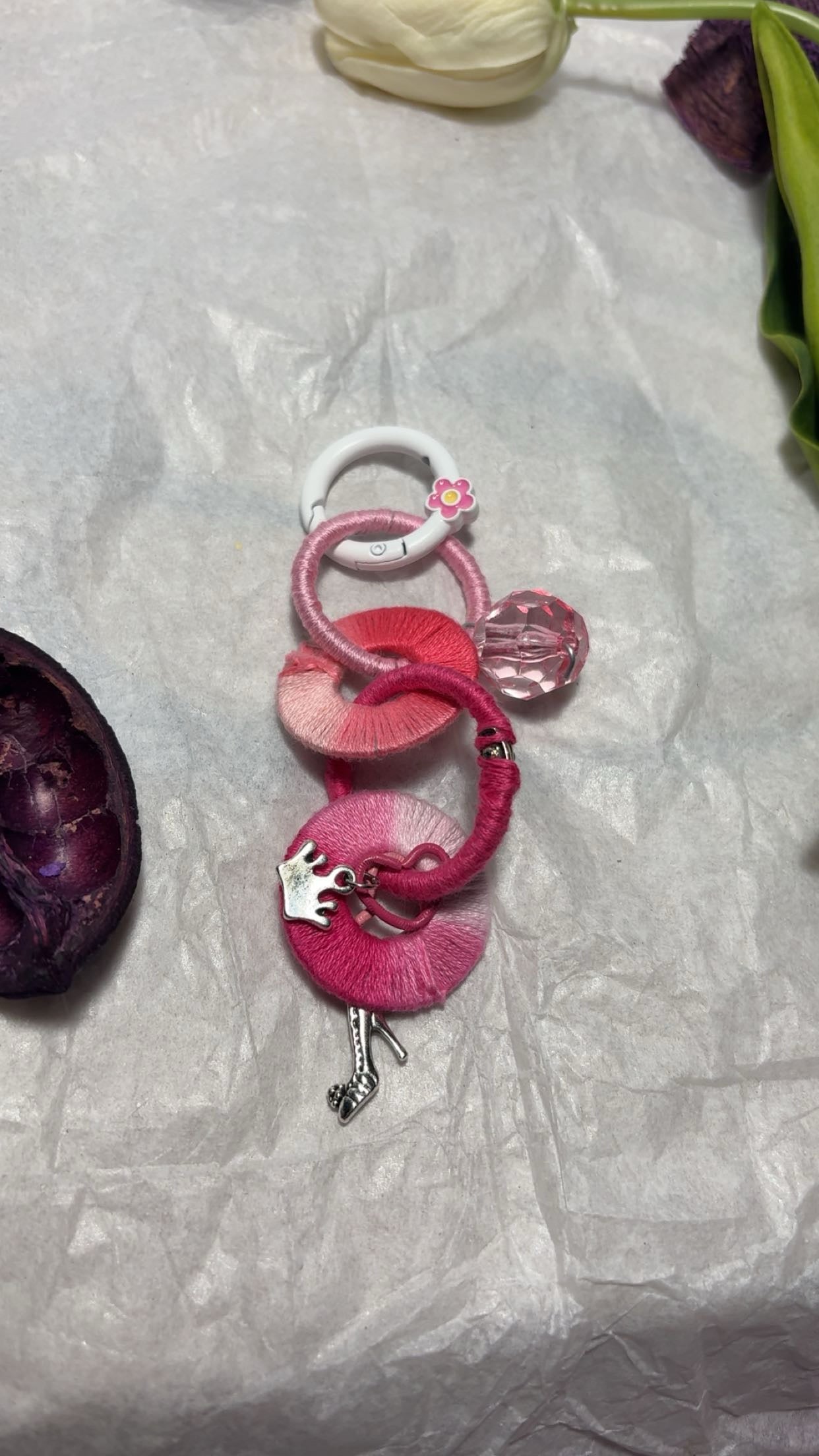 Princess bag charm