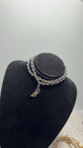 Theater double chain bracelet